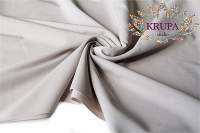 Костюмная ткань "Бостон пыльный бежевый" 32462