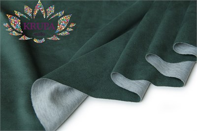 Замша на трикотаже "Изумруд" 31217