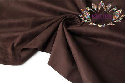 Замша "Дабл" шоколад 32585