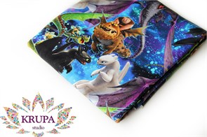 Кулирная гладь с лайкрой Беззубик компаньон Ф3276