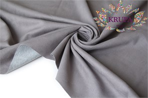 Замша на трикотаже 