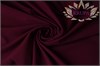 Костюмная ткань "Бостон винно-красный" 32546