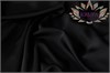 Сатин "Авиньон" черный 32378