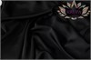 Сатин "Авиньон" черный 32378
