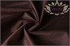 Замша "София" темно-коричневый 32598